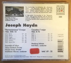 HAYDN - HARMONIEMESSE B MAJOR / CASSATION F MAJOR - CD SIFIR