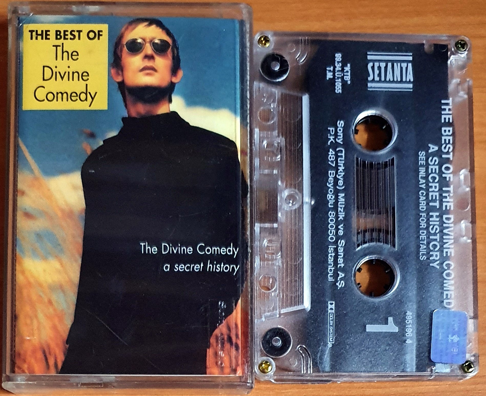 THE DIVINE COMEDY - THE BEST OF / A SECRET HISTORY (1999) - KASET 2.EL
