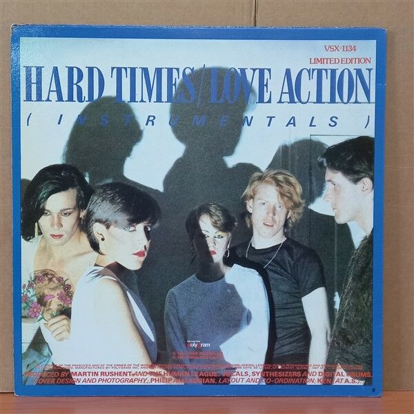 THE HUMAN LEAGUE – HARD TIMES / LOVE ACTION [I BELIEVE IN LOVE] (1981) - 12'' 33RPM MAXI SINGLE 2.EL PLAK