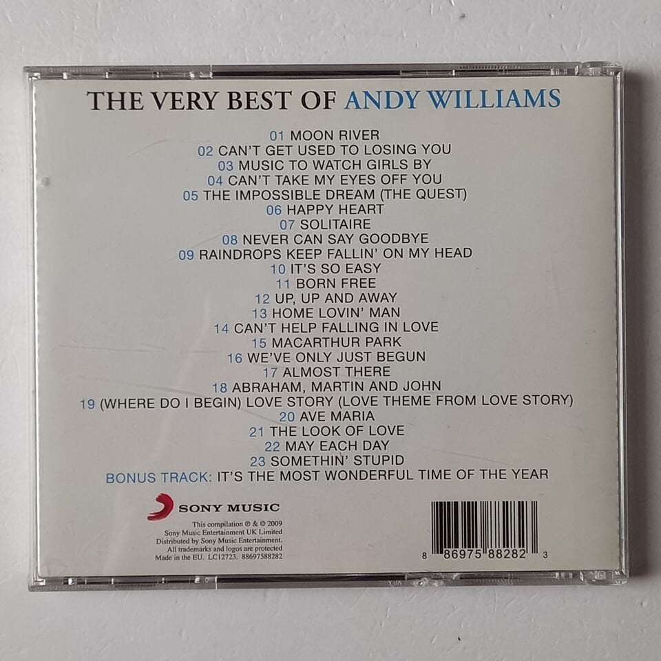ANDY WILLIAMS – THE VERY BEST OF ANDY WILLIAMS (2009) - CD 2.EL