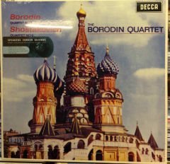 BORODIN QUARTET NO 2 SHOSTAKOVICH NO 8 LP SFR