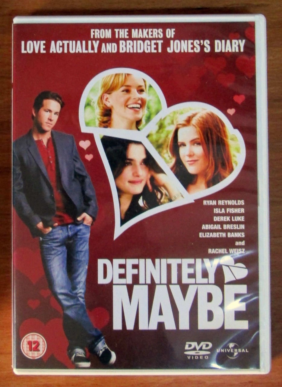 DEFINITELY, MAYBE - KESİNLİKLE, BELKİ - RYAN REYNOLDS - RACHEL WEISZ - DVD 2.EL TR ALTYAZI YOKTUR
