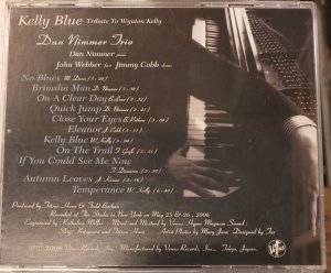 DAN NIMMER TRIO – KELLY BLUE: TRIBUTE TO WYNTON KELLY (2006) - JAPON BASKI CD 2.EL