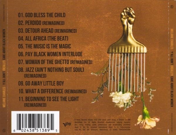 MELANIE CHARLES – Y'ALL DON'T (REALLY) CARE ABOUT BLACK WOMEN (2021) - CD AMBALAJINDA SIFIR