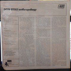 DON BYAS - ANTHROPOLOGY (1963) -  SIFIR PLAK