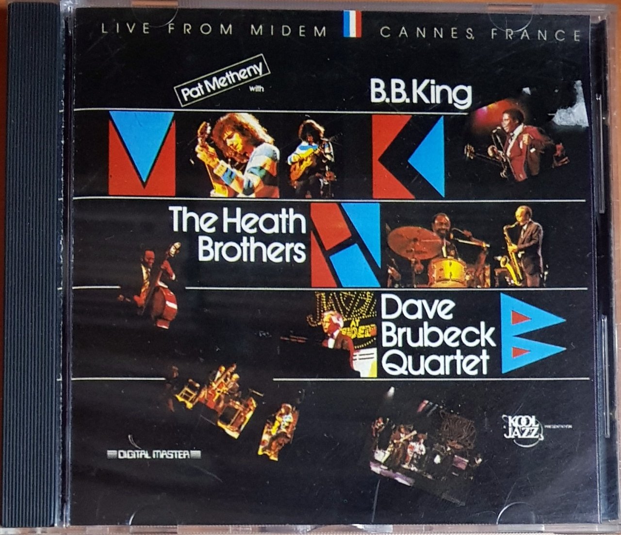 KOOL JAZZ LIVE FROM MIDEM / PAT METHENY, THE DAVE BRUBECK QUARTET, B.B. KING, THE HEATH BROTHERS (1983) CD 2.EL