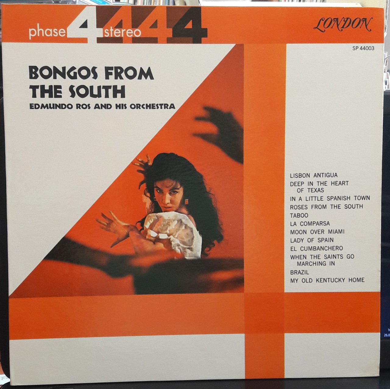 BONGOS FROM THE SOUTH - EDMUNDO ROS - PLAK 2.EL LONDON PHASE 4 STEREO