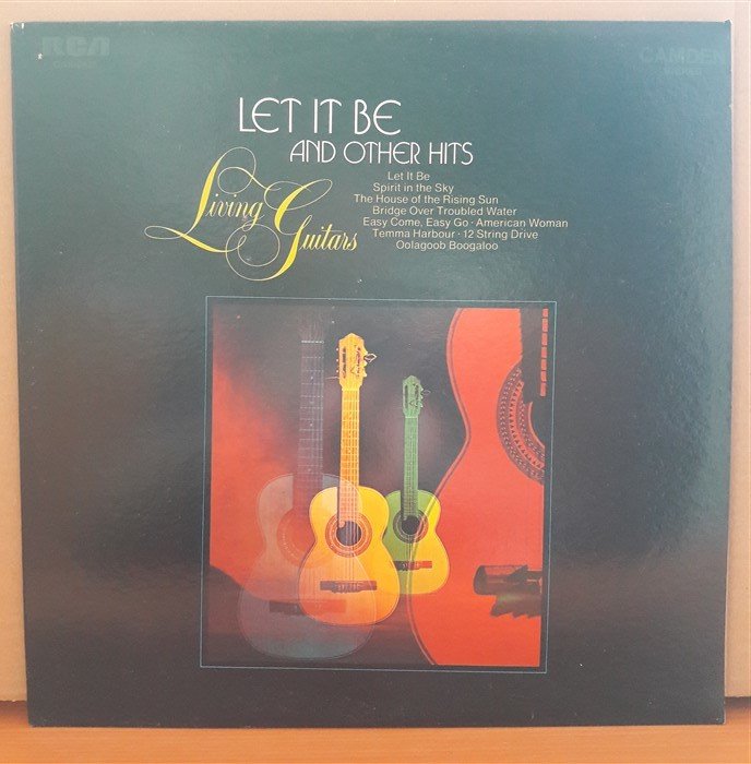 LET IT BE AND OTHER HITS - LIVING GUITARS - LP 2.EL PLAK