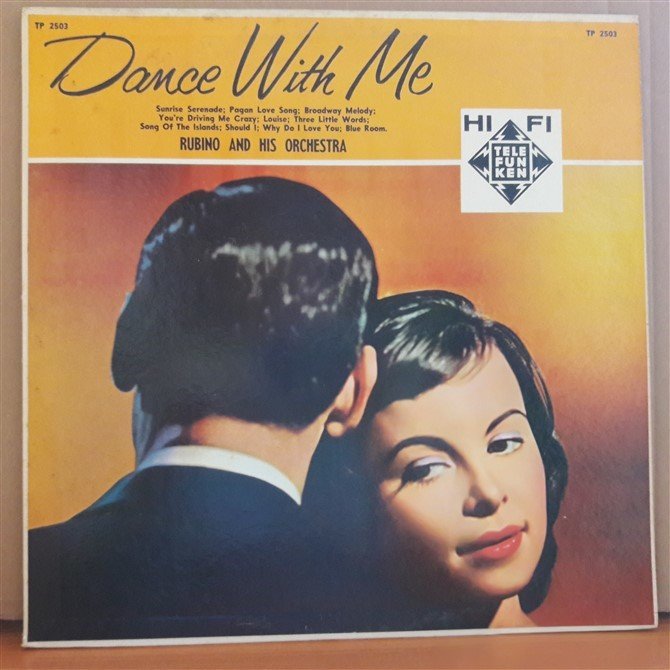 DANCE WITH ME - RUBINO AND HIS ORCHESTRA - LP 2.EL PLAK