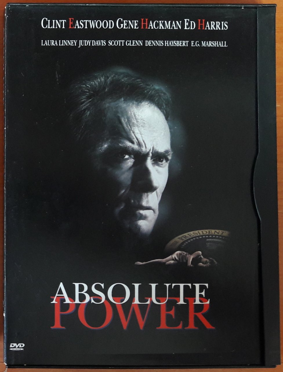 ABSOLUTE POWER - CLINT EASTWOOD - SNAPCASE DVD 2.EL 1. BÖLGE TR ALTYAZI YOKTUR