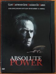 ABSOLUTE POWER - CLINT EASTWOOD - SNAPCASE DVD 2.EL 1. BÖLGE TR ALTYAZI YOKTUR