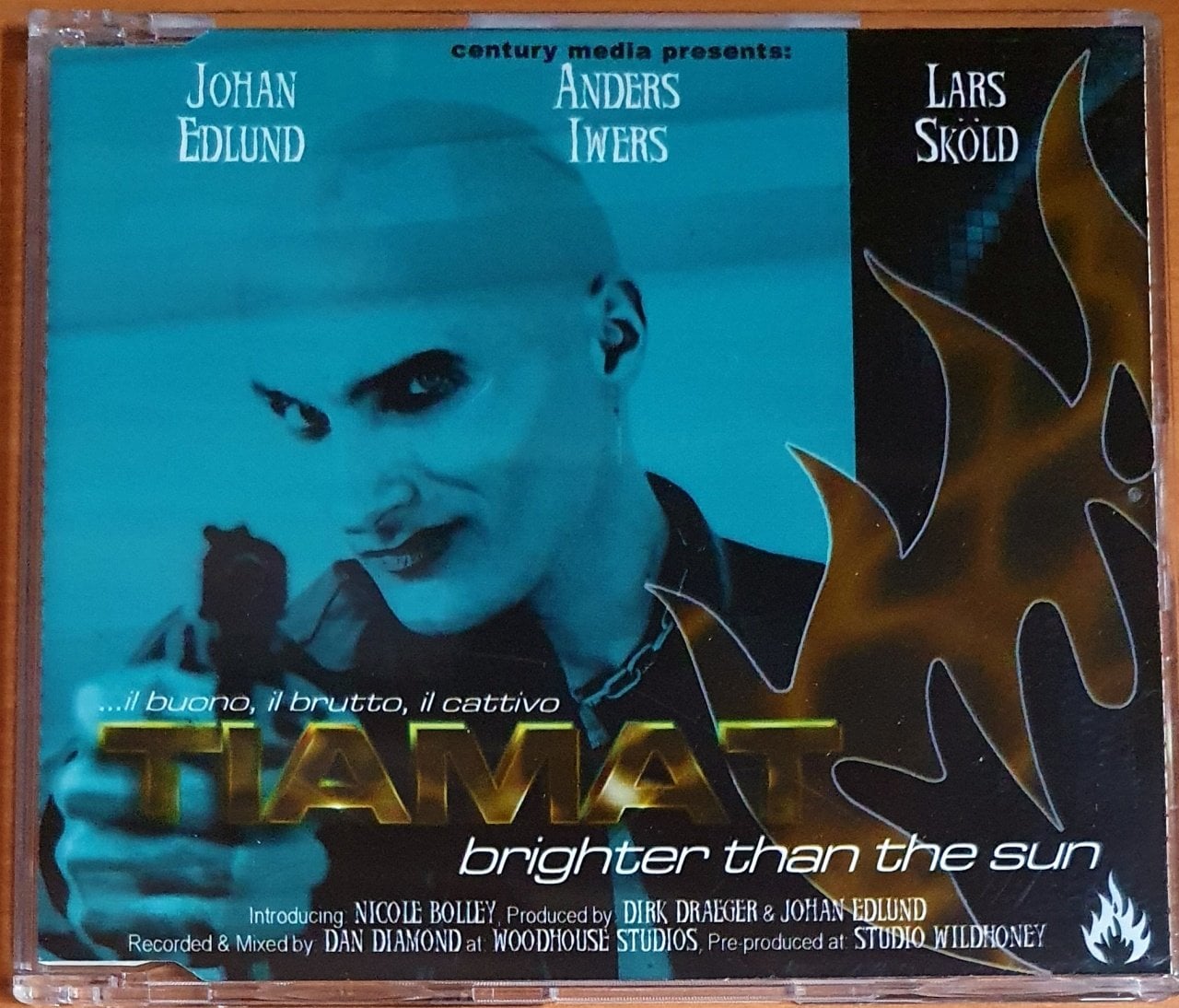 TIAMAT - BRIGHTER THAN THE SUN (1999) - CD SINGLE CENTURY MEDIA 2.EL