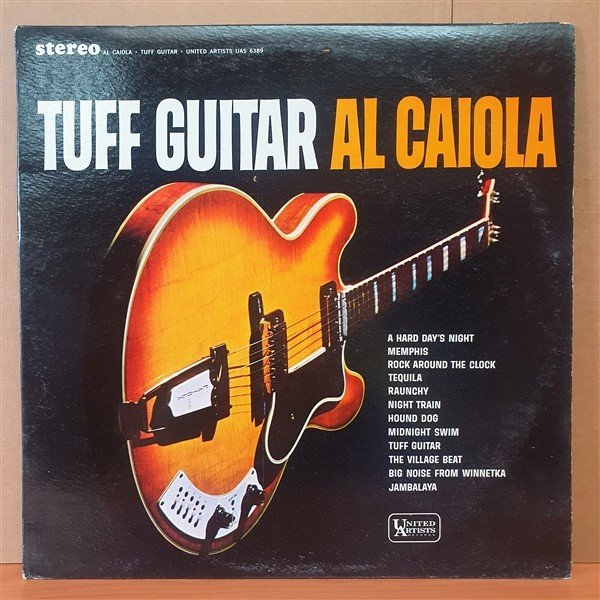 AL CAIOLA - TUFF GUITAR (1964) - LP 2.EL PLAK