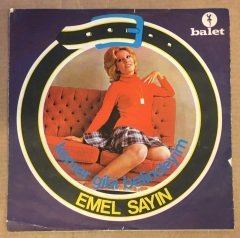 EMEL SAYIN KEMER GİBİ BELİNDEYİM 45LİK KAPAĞI DİKKAT SADECE KAPAKTIR