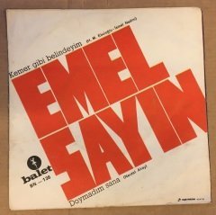 EMEL SAYIN KEMER GİBİ BELİNDEYİM 45LİK KAPAĞI DİKKAT SADECE KAPAKTIR