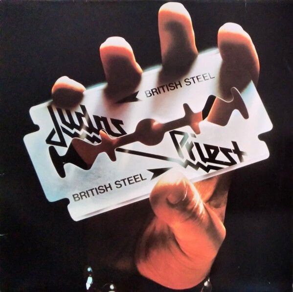 JUDAS PRIEST - BRITISH STEEL (1980) - LP 2024 BLACK & WHITE SPLATTER COLOURED EDITION SIFIR PLAK