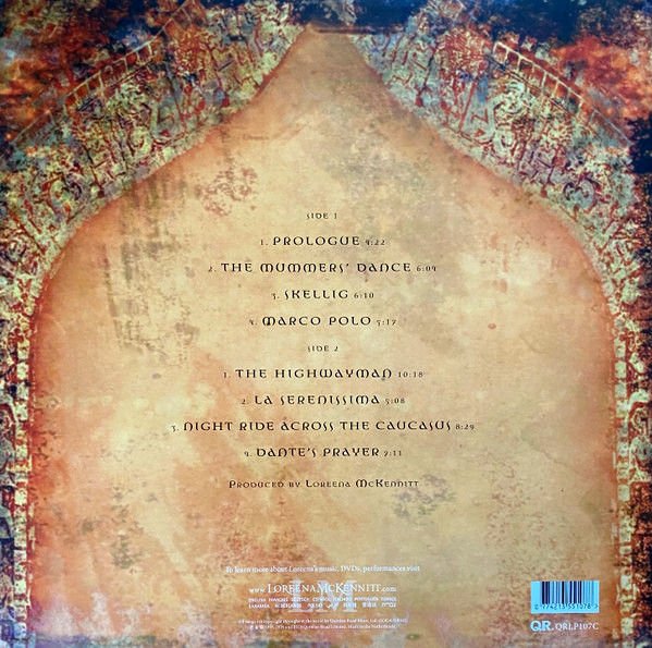 LOREENA MCKENNITT - THE BOOK OF SECRETS (1997) - LP 2023 YELLOW COLOURED EDITION SIFIR PLAK