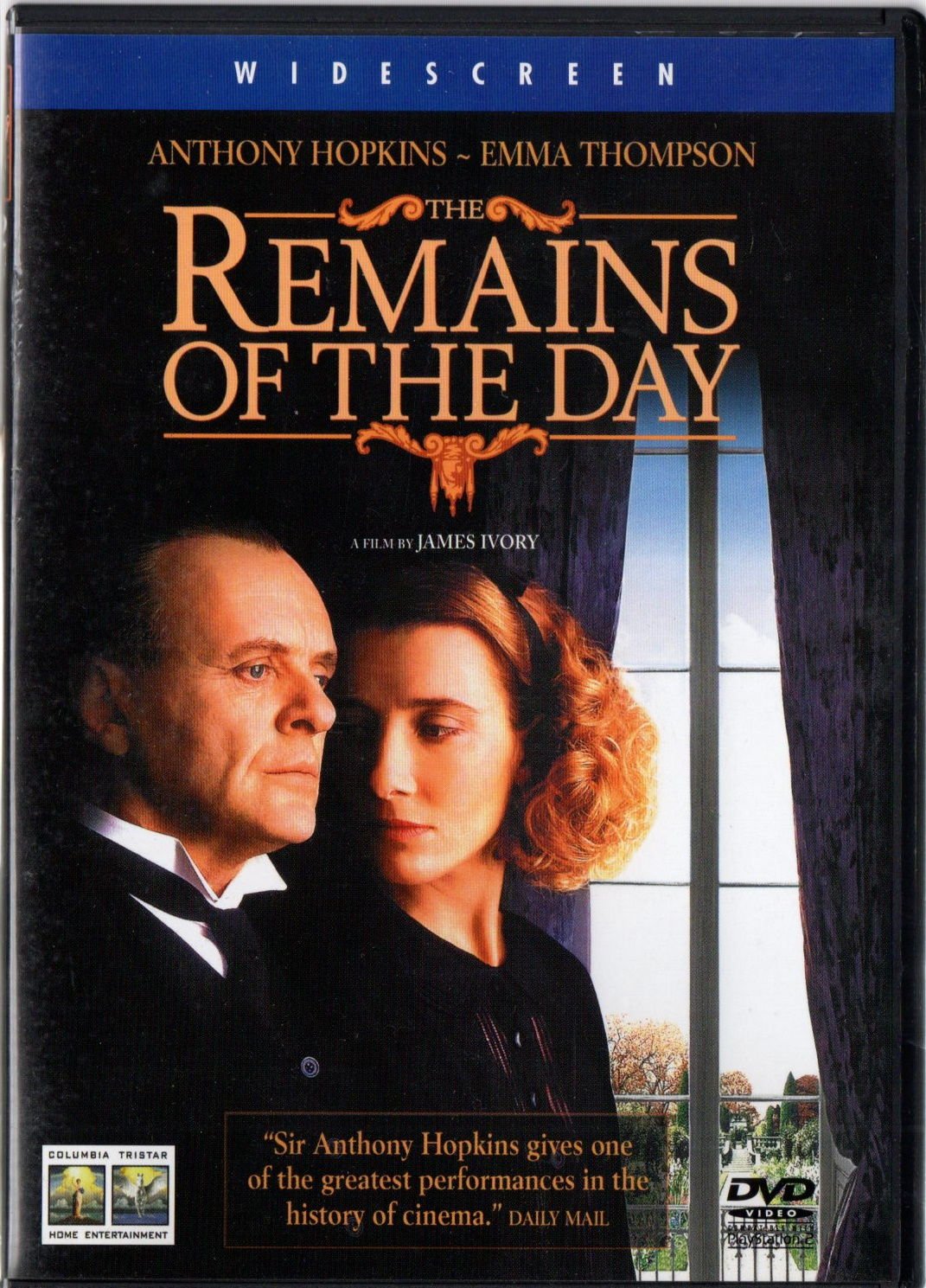 REMAINS OF THE DAY - ANTHONY HOPKINS - DVD 2.EL