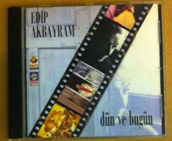 EDİP AKBAYRAM DÜN VE BUGÜN CD 1998 PRESTİJ MÜZİK BASKI 2.EL