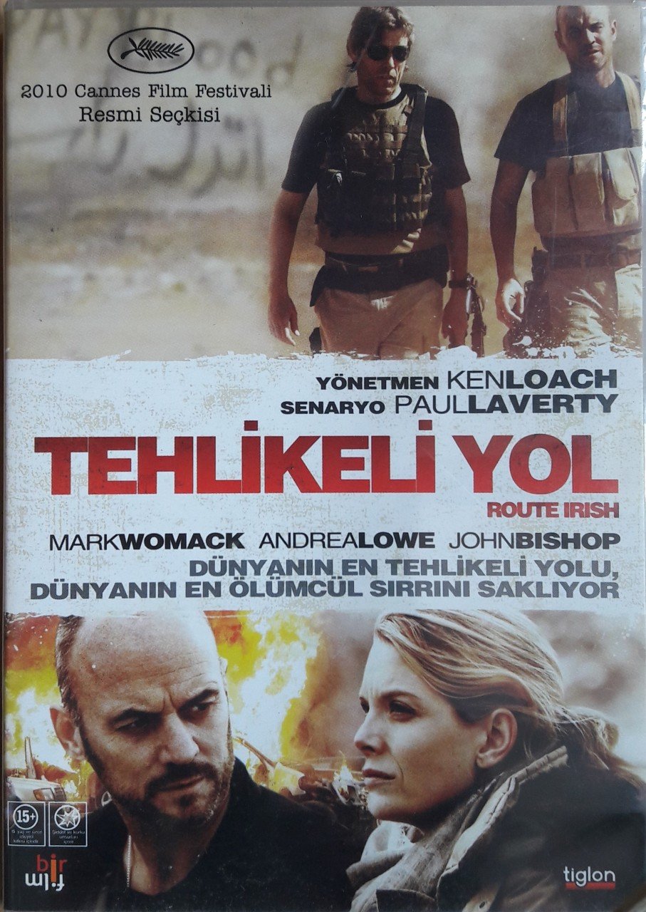 TEHLİKELİ YOL - ROUTE IRISH - MARK WOMACK - ANDREA LOWE - KEN LOACH - DVD 2.EL