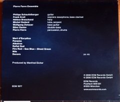 PIERRE FAVRE ENSEMBLE - FLEUVE (2006) - CD ECM 2.EL