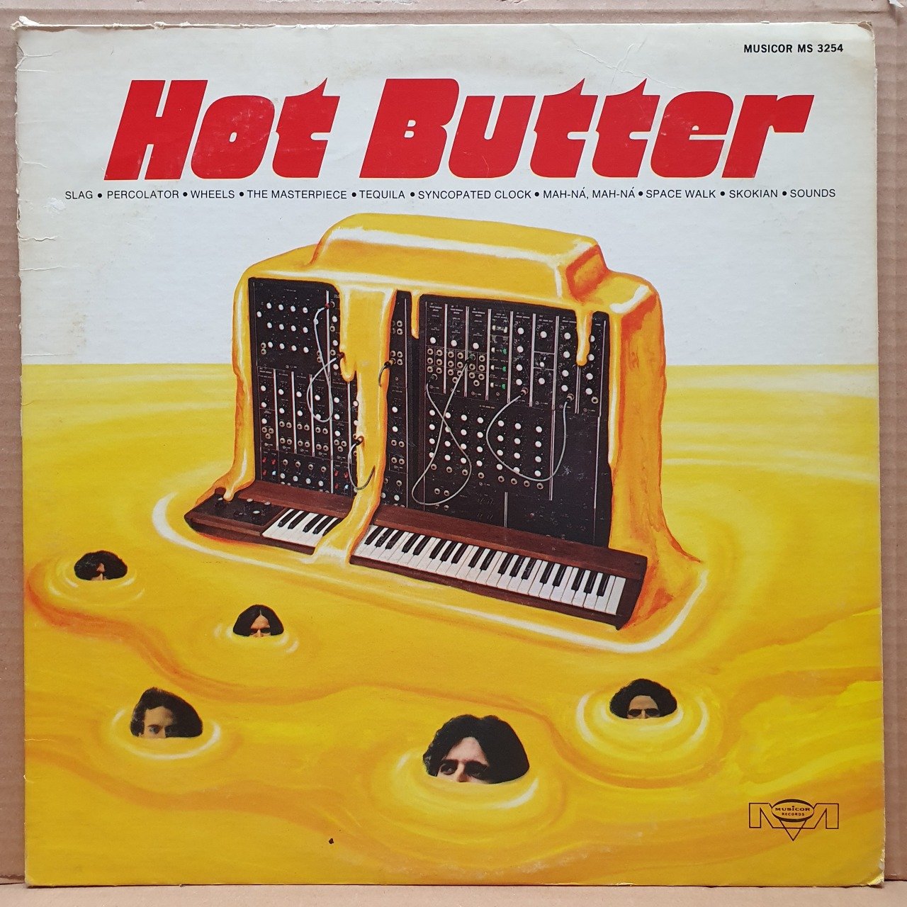 HOT BUTTER - MORE HOT BUTTER (1973) - LP 2.EL PLAK