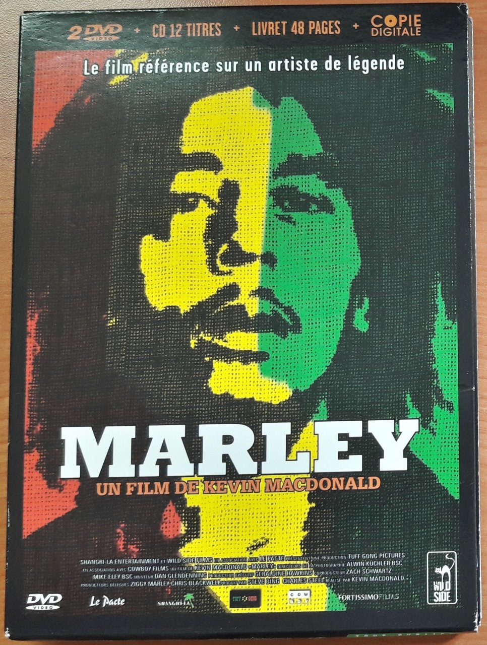 MARLEY - KEVIN MACDONALD - 2DVD+CD+KİTAPÇIK 2.EL BOB MARLEY BELGESEL TR ALTYAZI YOKTUR