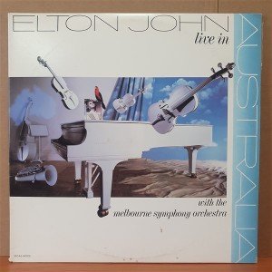 ELTON JOHN - LIVE IN AUSTRALIA / WITH THE MELBOURNE SYMPHONY ORCHESTRA (1987) - 2LP 2.EL PLAK