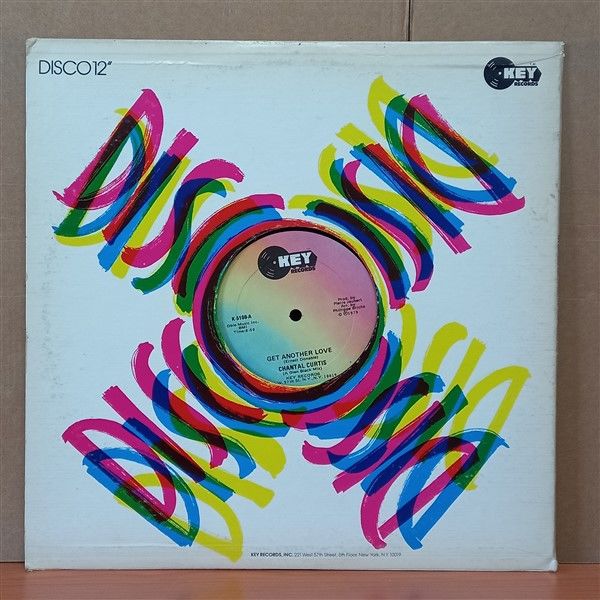 CHANTAL CURTIS – GET ANOTHER LOVE (1979) - 12'' 33RPM MAXI SINGLE 2.EL PLAK
