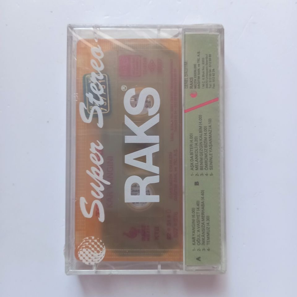 TOLGA ÇANDAR - KAR YANGINI (1992) - KASET SIFIR