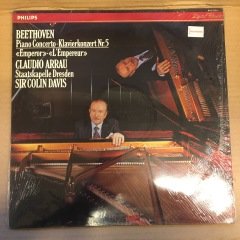 BEETHOVEN PIANO CONCERTO CLAUDIO ARRAU SIR COLIN DAVIS 2.EL PLAK
