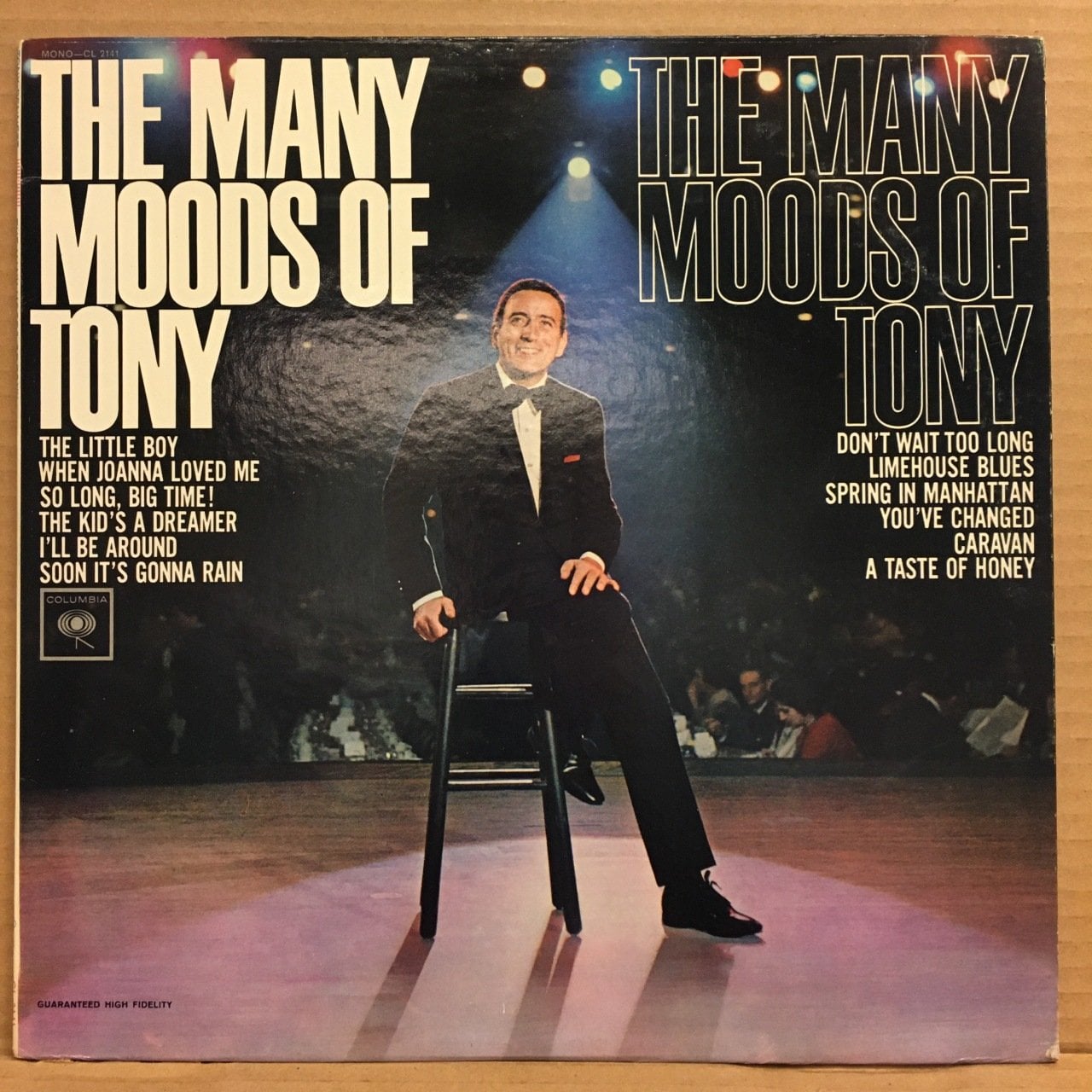 TONY BENNETT - THE MANY MOODS OF TONY 2.EL PLAK