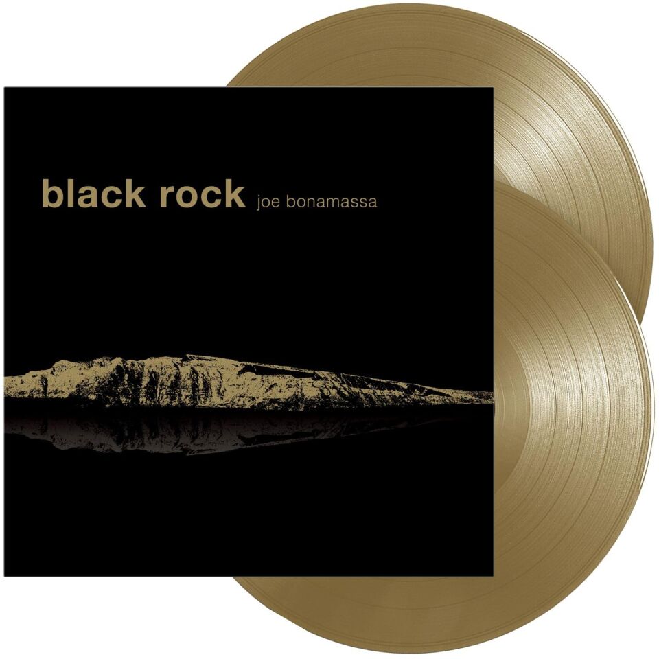 JOE BONAMASSA - BLACK ROCK (2010) - 2xLP 180GR 2023 GOLD COLOURED EDITION SIFIR PLAK