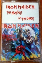 IRON MAIDEN - THE NUMBER OF THE BEAST (1989) KENT CASSETTE MADE IN TURKEY ''NEW'' PAPER LABEL