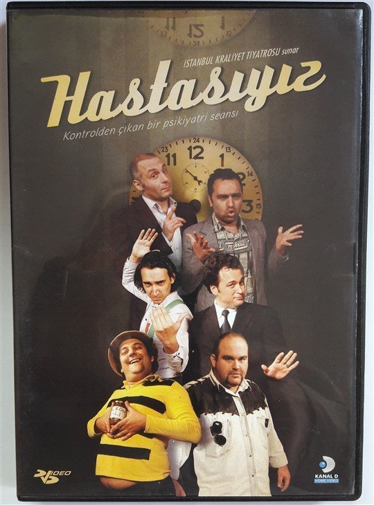HASTASIYIZ - AHMET SARAÇOĞLU - SERHAN ERNAK - SERDAR ORÇİN - SAYGIN DELİBAŞ & FETHİ KANTARCI - DVD 2.EL