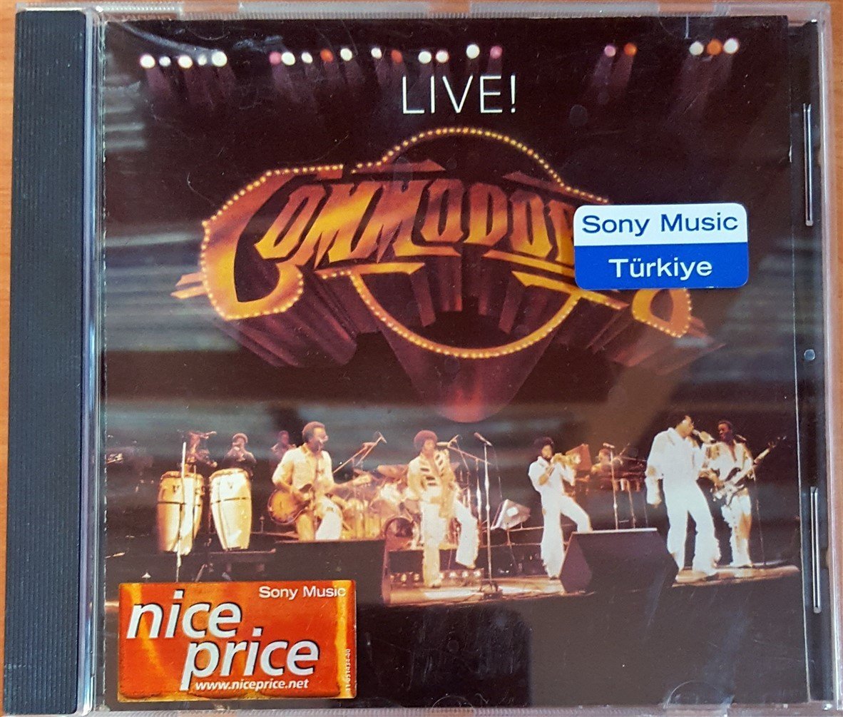 COMMODORES - LIVE! (1977) 1993 POLYGRAM CD 2.EL