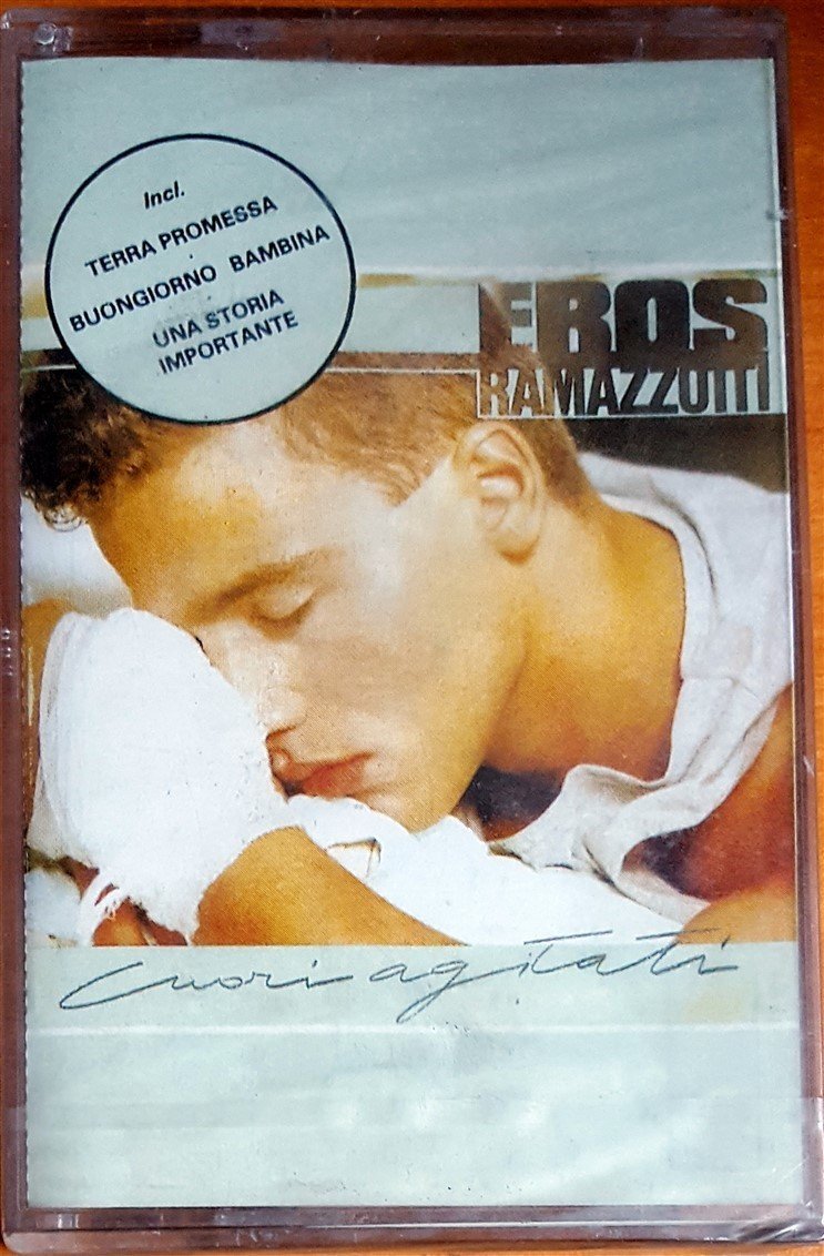 EROS RAMAZZOITTI - CUORI AGITATI (1995) RAKS KASET SIFIR