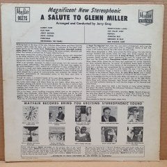 JERRY GRAY - A SALUTE TO GLENN MILLER (1958) - LP 2.EL PLAK