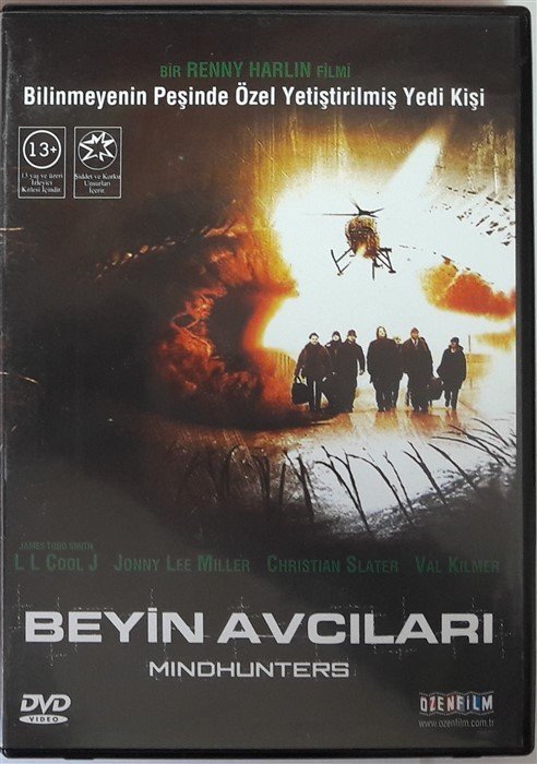 BEYİN AVCILARI - MINDHUNTERS - L L COOL J - VAL KILMER - DVD 2.EL