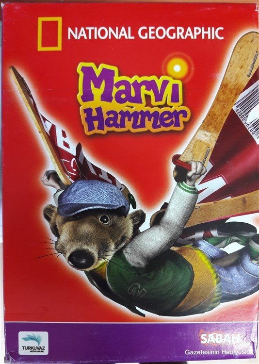 MARVI HAMMER - NATIONAL GEOGRAPHIC - 10VCD KUTU 2.EL