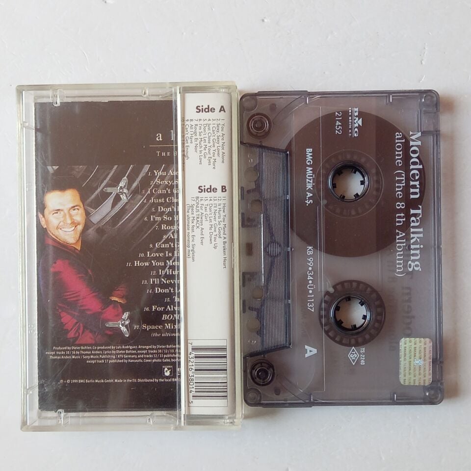 MODERN TALKING - ALONE / THE 8TH ALBUM (1999) - KASET 2.EL