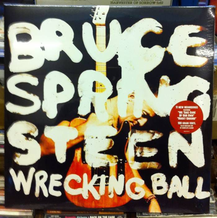 BRUCE SPRINGSTEEN - WRECKING BALL (2012) - 2LP 180GR SIFIR PLAK