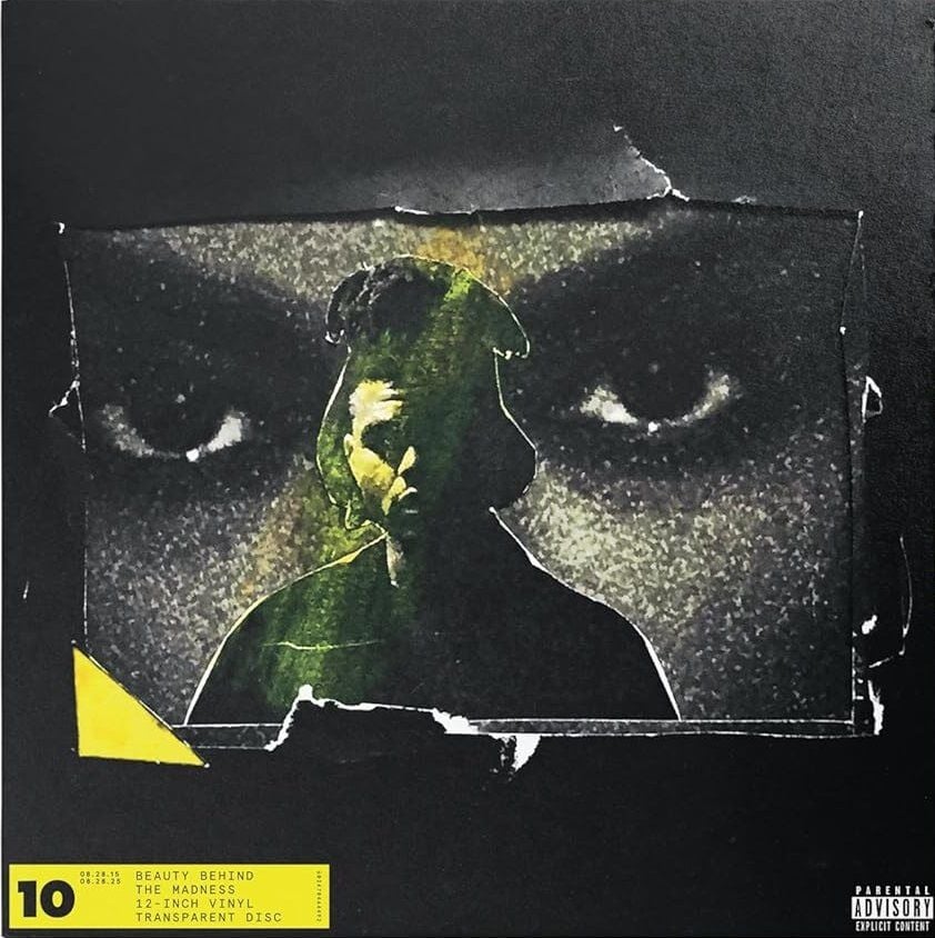 THE WEEKND - BEAUTY BEHIND THE MADNESS (2015) - 2LP 2025 TRANSPARENT CLEAR 10TH ANNIVERSARY EDITION SIFIR PLAK