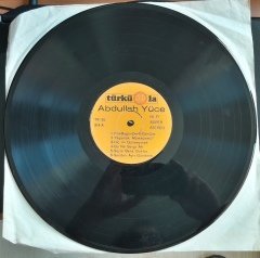ABDULLAH YÜCE - YİNE BUGÜN DERTLİ GÖNLÜM - KAPAKSIZ PLAK