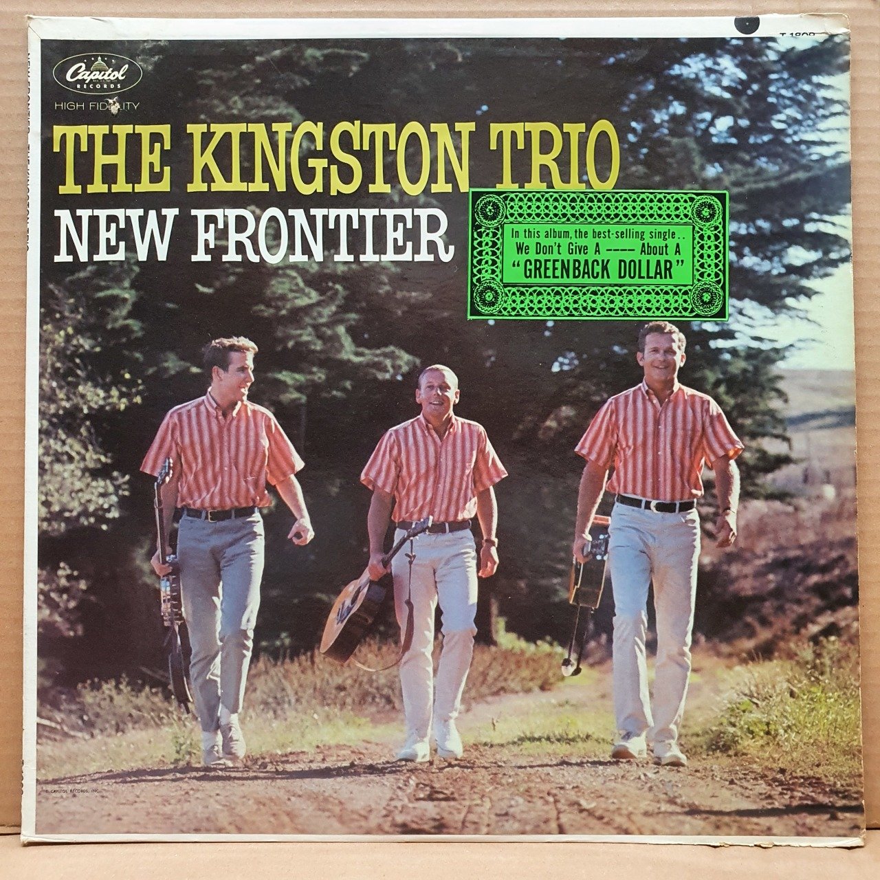 THE KINGSTON TRIO - NEW FRONTIER (1962) - LP 2.EL PLAK