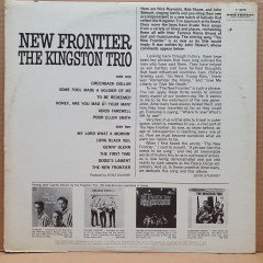 THE KINGSTON TRIO - NEW FRONTIER (1962) - LP 2.EL PLAK