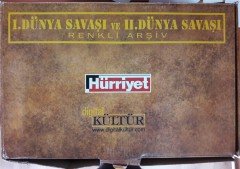 I. DÜNYA VE II. DÜNYA SAVAŞI RENKLİ ARŞİV - BELGESEL - 20 DVD KUTU 2.EL
