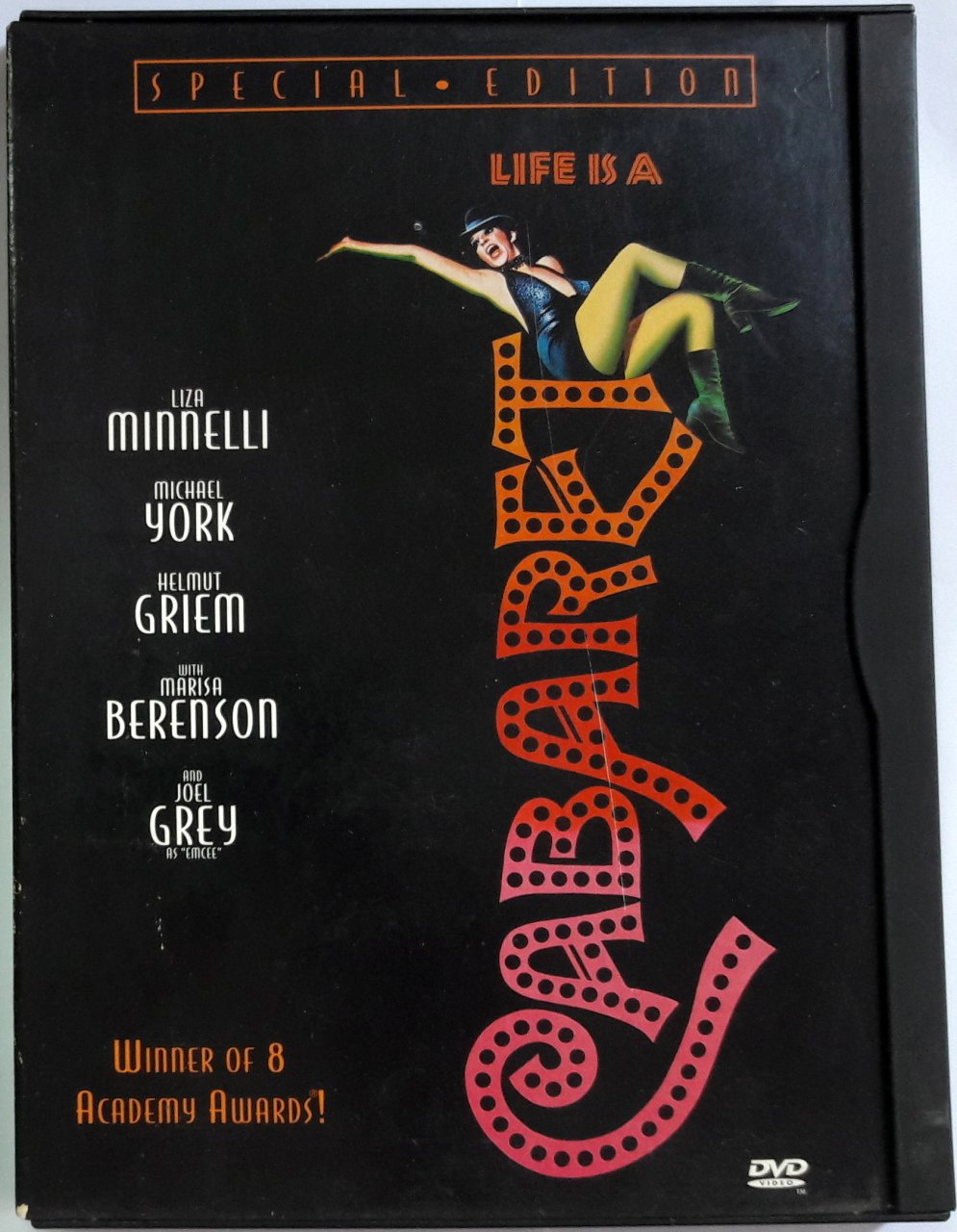 CABARET - LIZA MINELLI - BOB FOSSE - SNAPCASE DVD 2.EL 1. BÖLGE