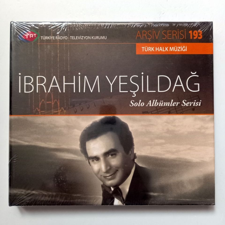 İBRAHİM YEŞİLDAĞ / TÜRK HALK MÜZİĞİ / TRT ARŞİV SERİSİ 193 - CD SIFIR