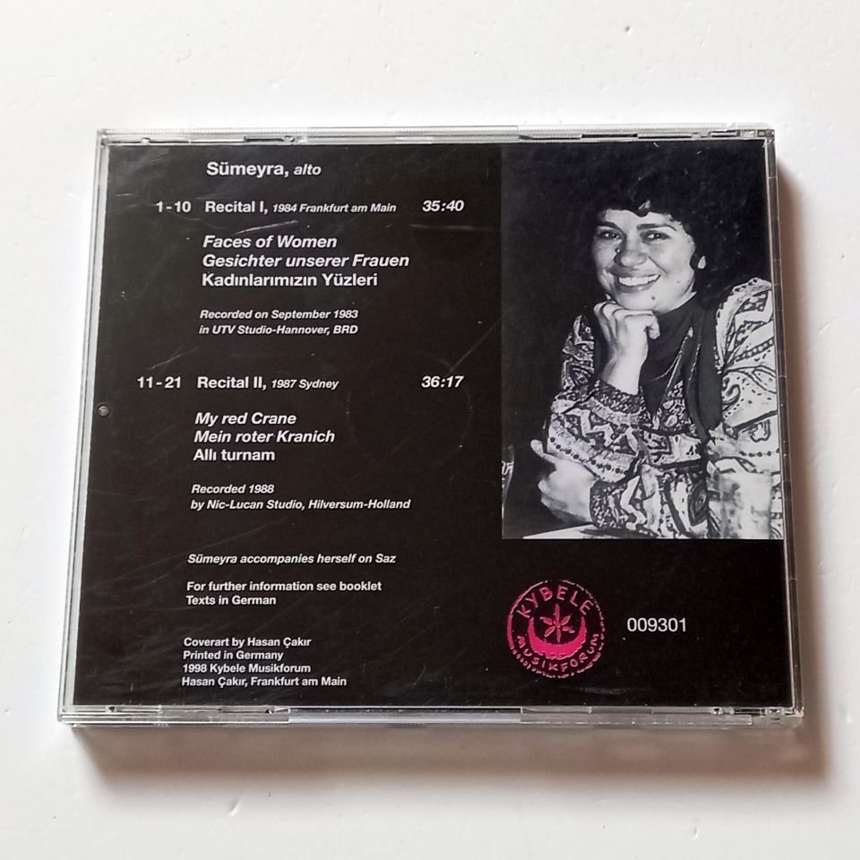 SÜMEYRA - TÜRKÜ - CD 2.EL